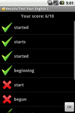 Test Your English I. android App screenshot 3
